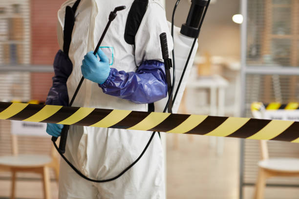 Professional Blood Cleanup technician working in Dale, WI